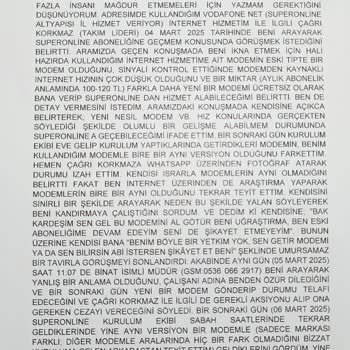 Superonline Abonelik Sürecinde Yanıltıcı Uygulamalar Ve Müşteri Mağduriyeti