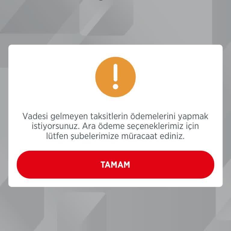 Kredi Taksit Ödemesinde Şube Engeli