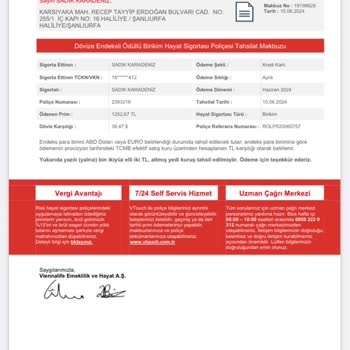 Viennalife Sigorta Hatalarıyla Mağduriyet Yaşatıyor