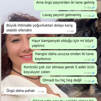 Ç**** Bey Peynircilik'te Hayal Kırıklığı: Yanlış Ürün Ve İlgisiz Müşteri Hizmeti