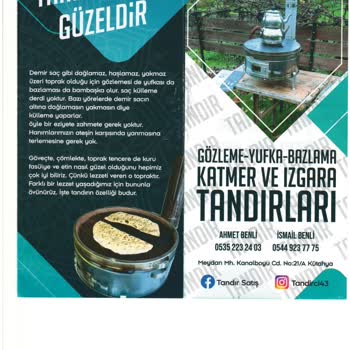 Tandırsatış Kütahya Tandır Şikayeti