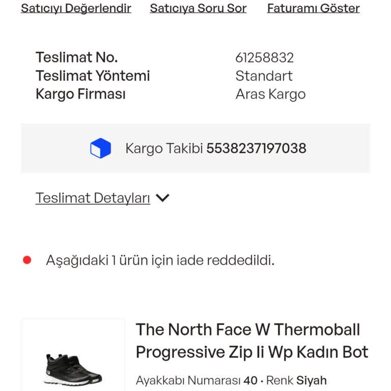 Yanlış Beden Ayakkabı İadesinde Sorun Yaşıyorum