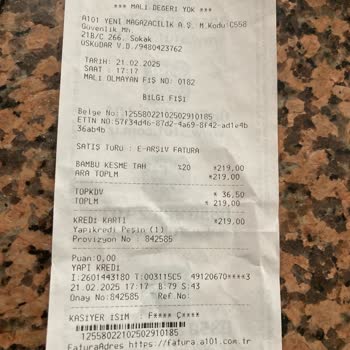 A101 Marketten Aldığım Kesme Tahtası Sorunu