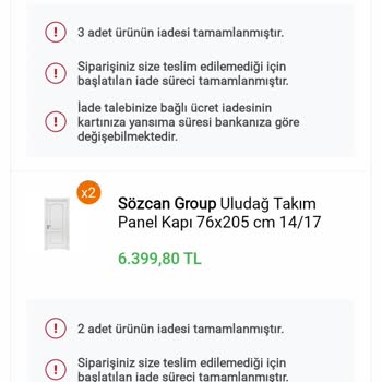 Koçtaş'tan İade Edilmeyen Ücret Ve Kötü Müşteri Hizmetleri