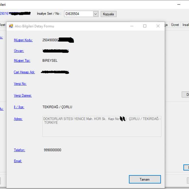 Çorlu Aras Kargo Şubesinde Teslimat Problemi