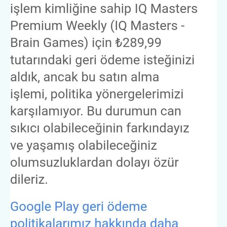 Beklenmedik Oyun Satın Alımları Ve Geri Ödeme Sorunu