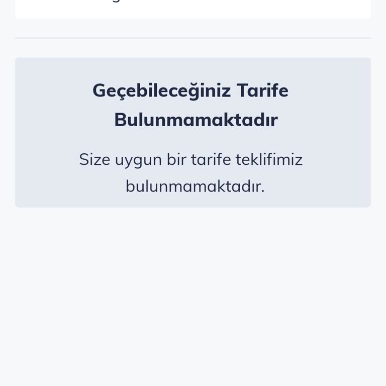 Numara Değişikliği Sonrası Paket Sorunu