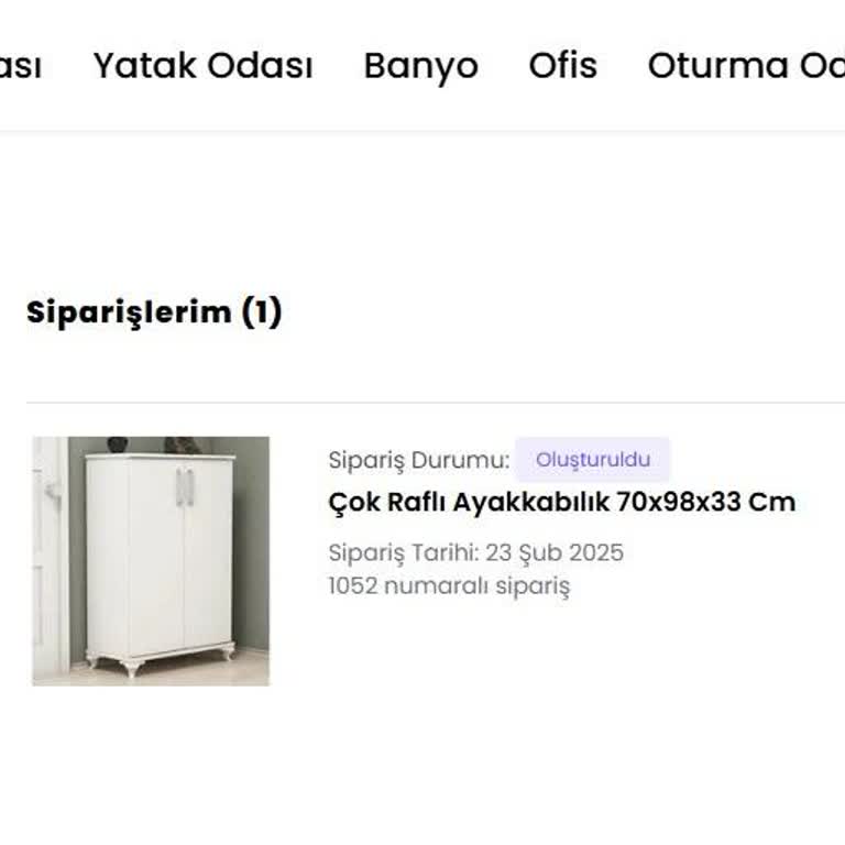 Pramo Mobilya'dan Beklenen Ayakkabılık Teslimatı Ve İletişim Sorunu