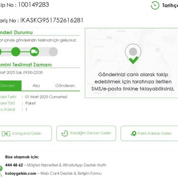 Kargom Nerede Kolay Gelsin Mağduriyeti