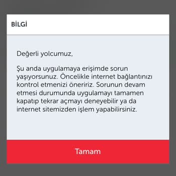THY Uygulama Sorunu Yüzünden Uçağa Alınmadım