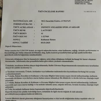 Lescon Ayakkabı Garanti Sorunu