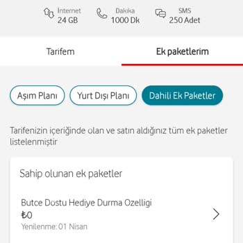 Yanlış Faturalandırma Ve İptal Edilmeyen Paket Sorunu