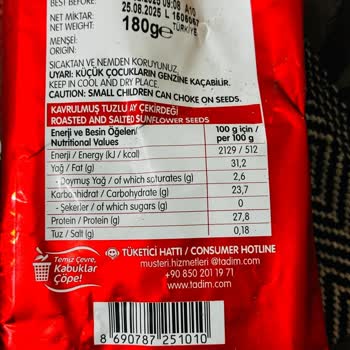 Tadım Gıda Çekirdeklerinde Hijyen Sorunu: Toz Ve Kirle Gelen Hayal Kırıklığı