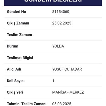 Trendyol'dan Aldığım Ürün Teslim Edilemiyor: Kargo Mağduriyeti