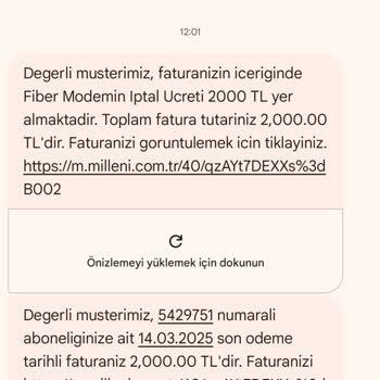 Haksız Fatura Ve İletişimsizlik Sorunu