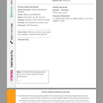 Garanti Süresi Dolmadan Bitmeyen Sorunlar!