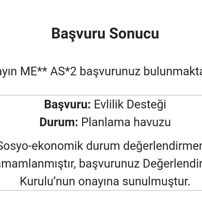 Evlilik Desteği Başvurusunda İletişim Sorunu Ve Gecikme