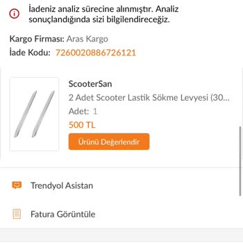 İade Edilmeyen Ücret: Trendyol'da Sorun Yaşadım