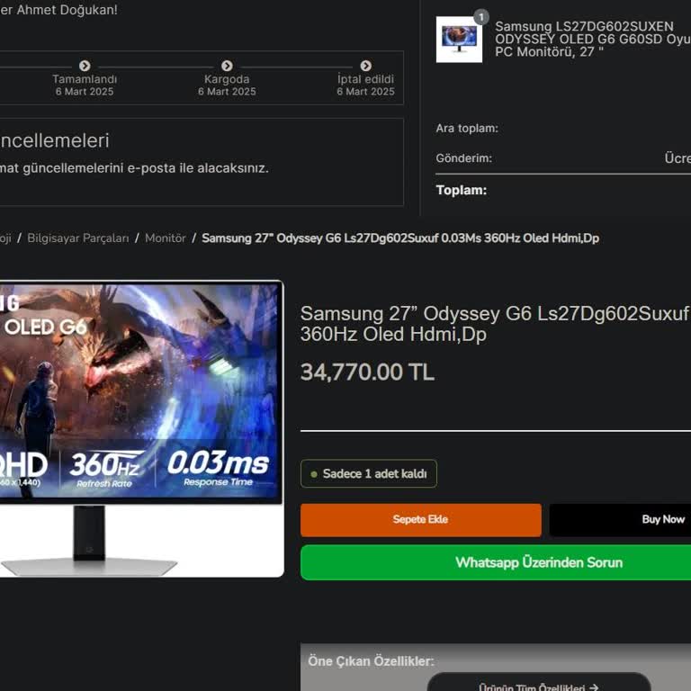 İndirimli Ürün Stokta Yoktu, Yalan Söylendi Ve Fiyat Arttı