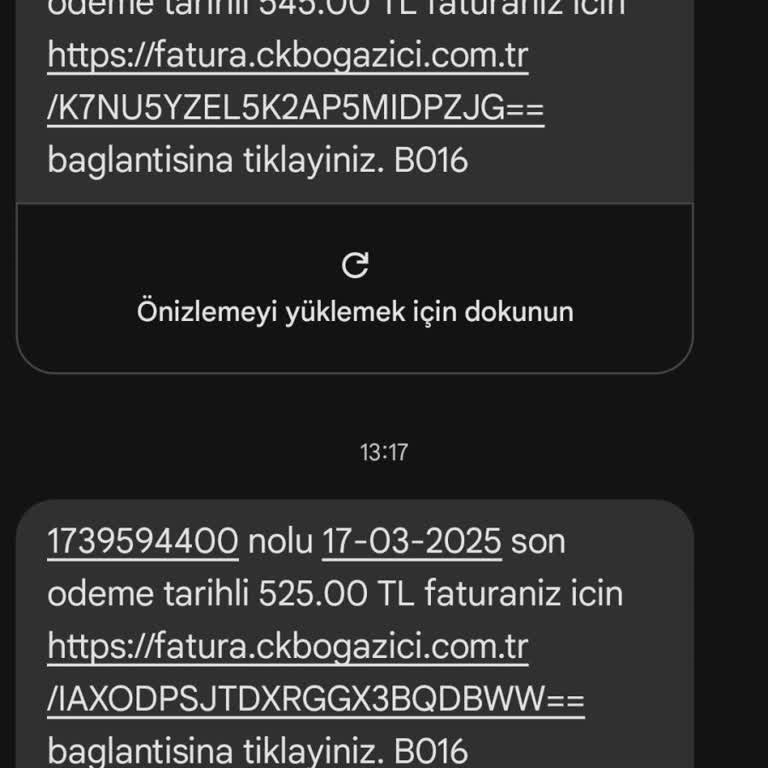 İzinsiz Mesajlar Ve Yasal İşlem Uyarısı