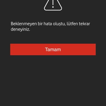 Vodafone Evde İnternet İşlem Sorunu Ve İlgisizlik