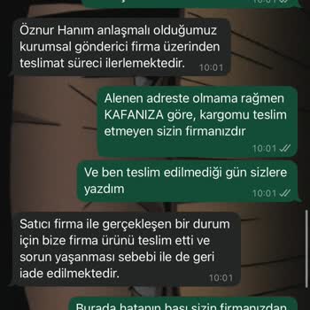 Adresimde Olmama Rağmen Teslim Edilmeyen Kargo Ve İletişim Sorunları