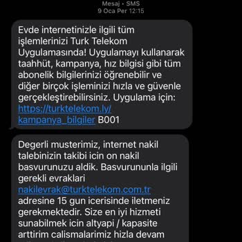 Türk Telekom Yanlış Fatura İşlemleri Ve İade Talebi
