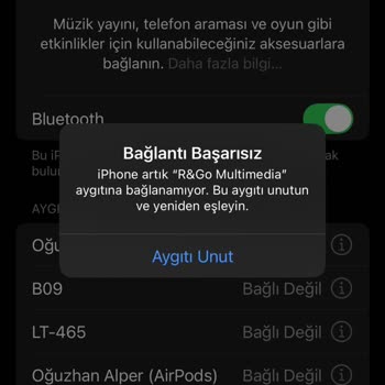 R&GO Multimedia Bağlantı Sorunu Ve Yetersiz Çözümler