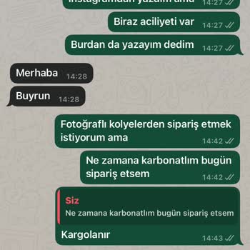 Sipariş Gecikti Kargo Bilgisi Yok