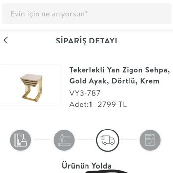 Zigon Sehpa Siparişi Teslim Edilmedi Ve İade Talebi Cevapsız Kaldı