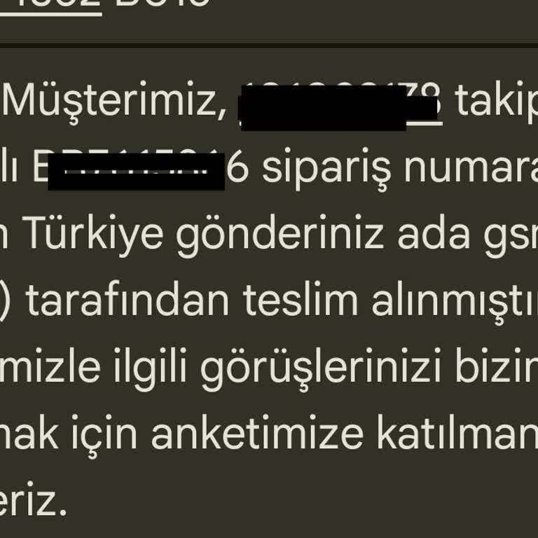 Amazon Siparişi Yanlış Teslimat Ve Müşteri Hizmetleri Sorunu