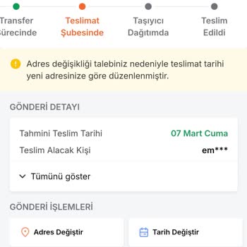 Trendyol Express Kargo Teslimatında Yaşanan Gecikme Sorunu
