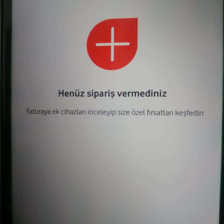 Sipariş Verildi, Ürün Yok: Vodafone Yanımda Uygulaması Mağduriyeti
