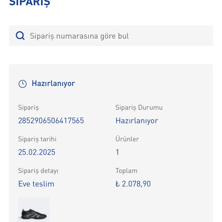 Intersport Sipariş Sonrası İletişim Ve Geri Dönüş Sorunları