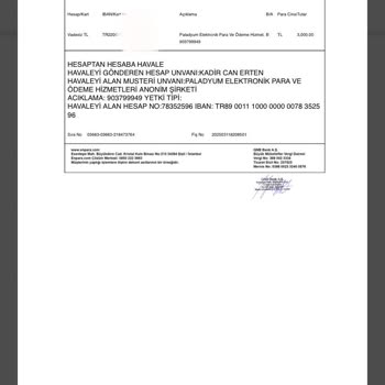 Para Transferi Sorunu Ve Müşteri Hizmetleri Erişim Zorluğu