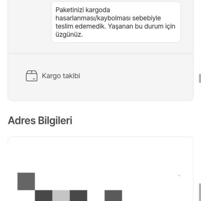 Hepsiburada'da Kargo Hasarı Ve Yetersiz İade Teklifi
