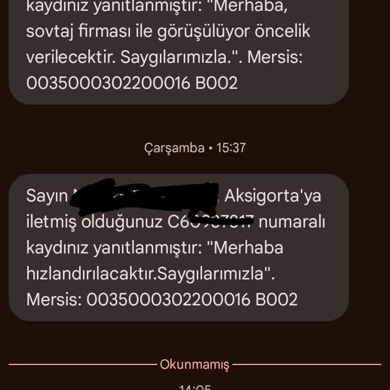 Aksigorta İle Büyük Hayal Kırıklığı