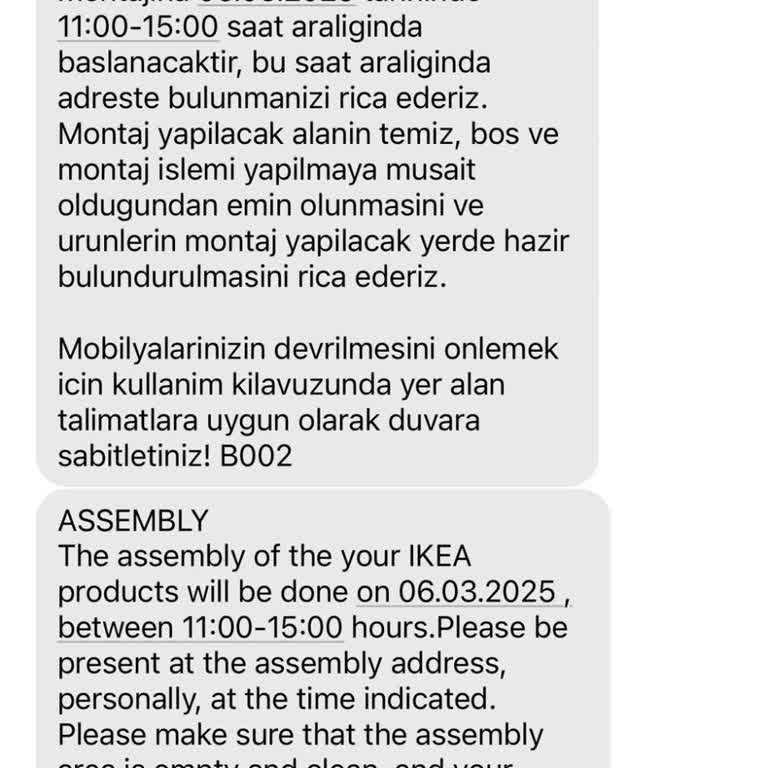 IKEA Montaj Randevusu Kaosu: Aramalar Yapılmadı, Mağduriyet Yaşandı