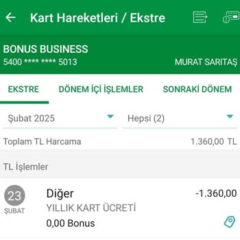 Garanti Bankası'ndan Haksız Kart Aidatı Şoku
