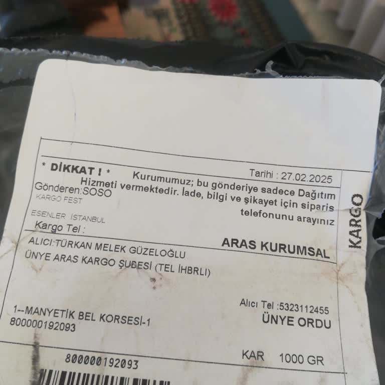 Yanlış Ürün Geldi İletişim Yok Fatura Eksik