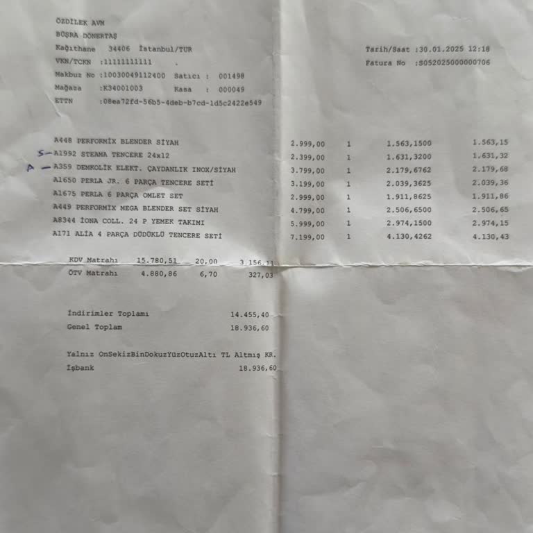 Kusurlu Blender Seti Ve Yetersiz Müşteri Hizmeti