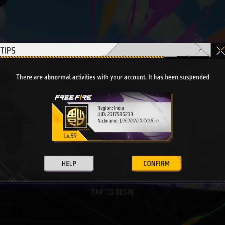 Garena Free Fire Banned My Account Without Reason Despite No Hacks