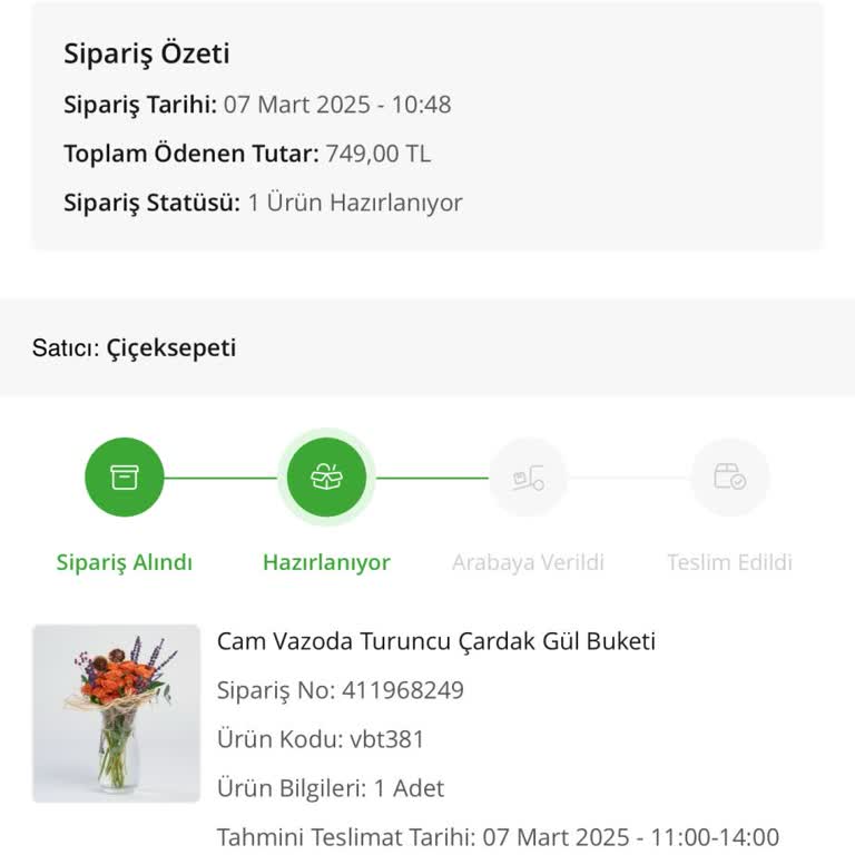 Öğretmen Arkadaşa Çiçek Teslim Edilemedi Mağduriyet Yaşandı