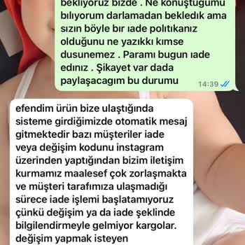 Müşteri İade Sürecinde Yaşanan Zorluklar Ve İletişim Eksiklikleri