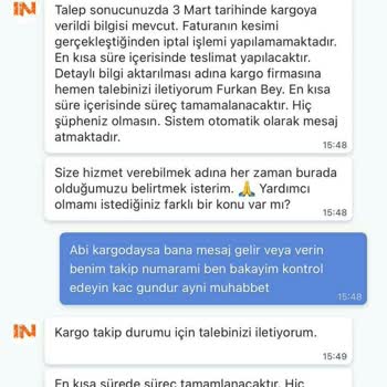 Eksik Ayakkabı Siparişi Ve İade Sorunu