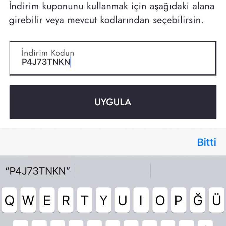 Kazandığım İndirim Kuponları Sepette Çalışmıyor
