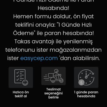 Takaslı Telefon Satışında Geciken Ödeme Sorunu