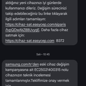 Takaslı Telefon Satışında Geciken Ödeme Sorunu
