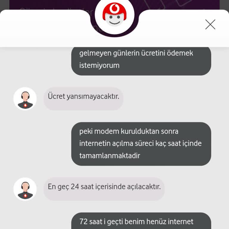 Vodafone Evde İnternet Kurulum Sorunu