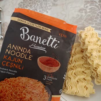 Banetti Noodle Paketinde Şok Edici Yabancı Maddeler